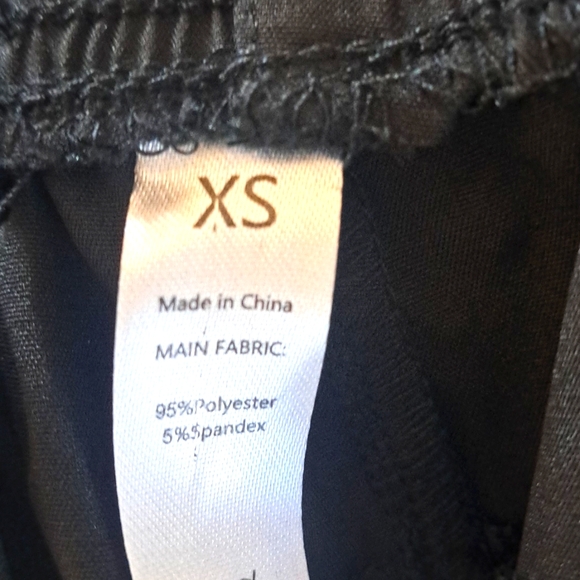 XSMALL HALARA DRAWSTRING MULTIPLE ZIP POCKETS HIKING JOGGERS - Picture 8 of 8